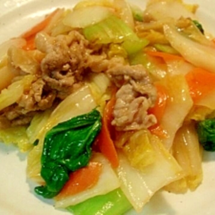 野菜炒めが甘酢あんかけに変身 レシピ 作り方 By Pchan2 楽天レシピ